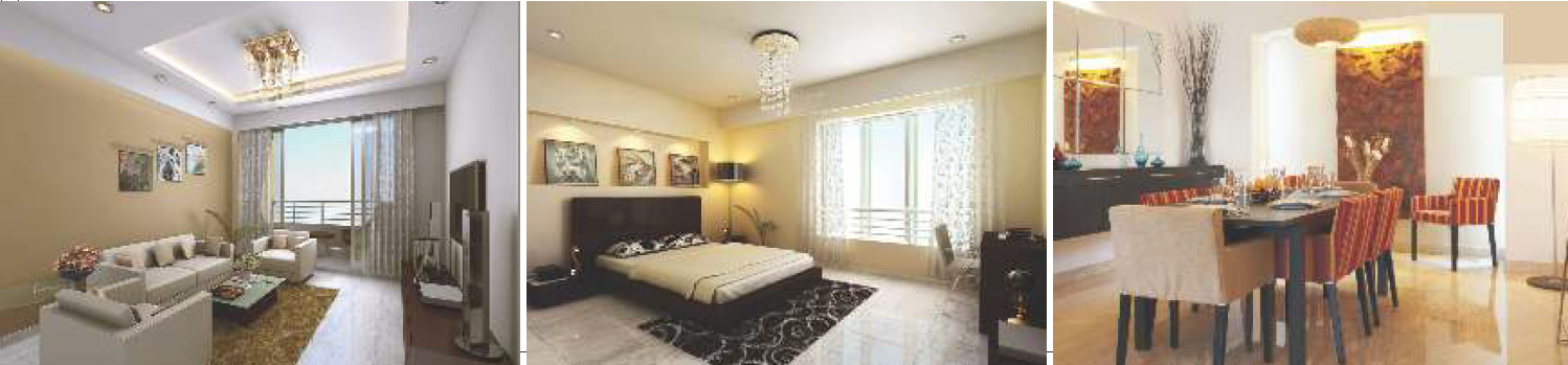 Amrutha Platinum Towers apartment interiors