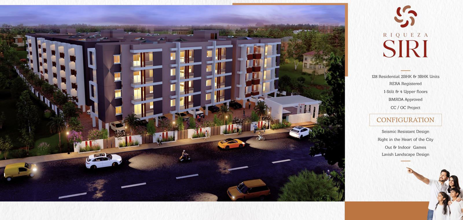 Riqueza Siri apartment tower overview