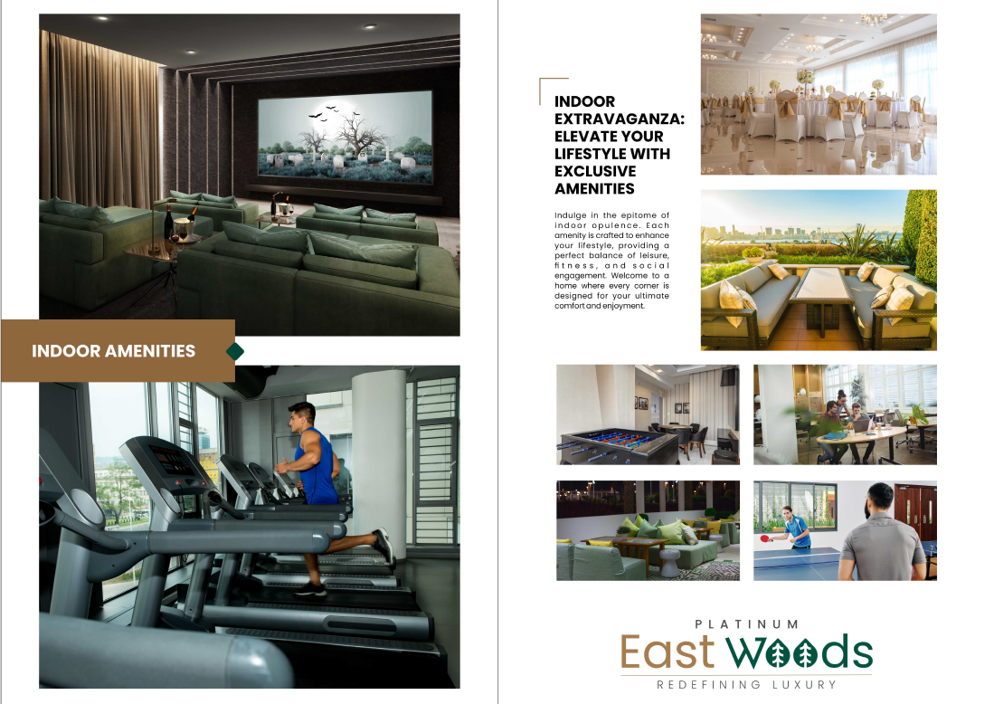 Platinum East Woods boutique interiors and amenities