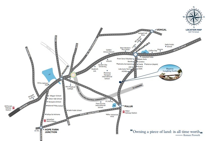 Riqueza Laughing Earth master plan, Phase I to Phase III