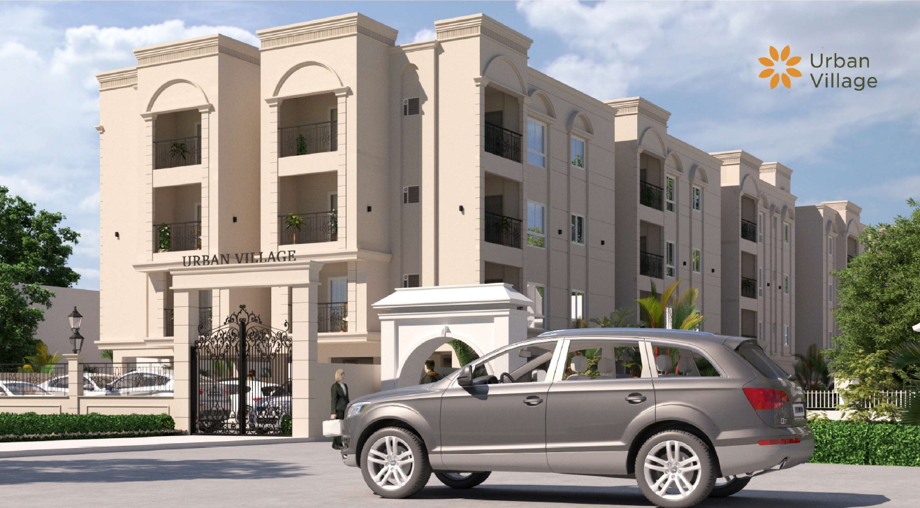 Urban Village 2 and 3 BHK apartment blocks